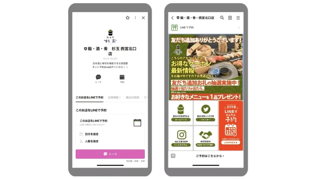 LINE公式アカウントの活用事例「株式会社FOOD&LIFE INNOVATIONS」