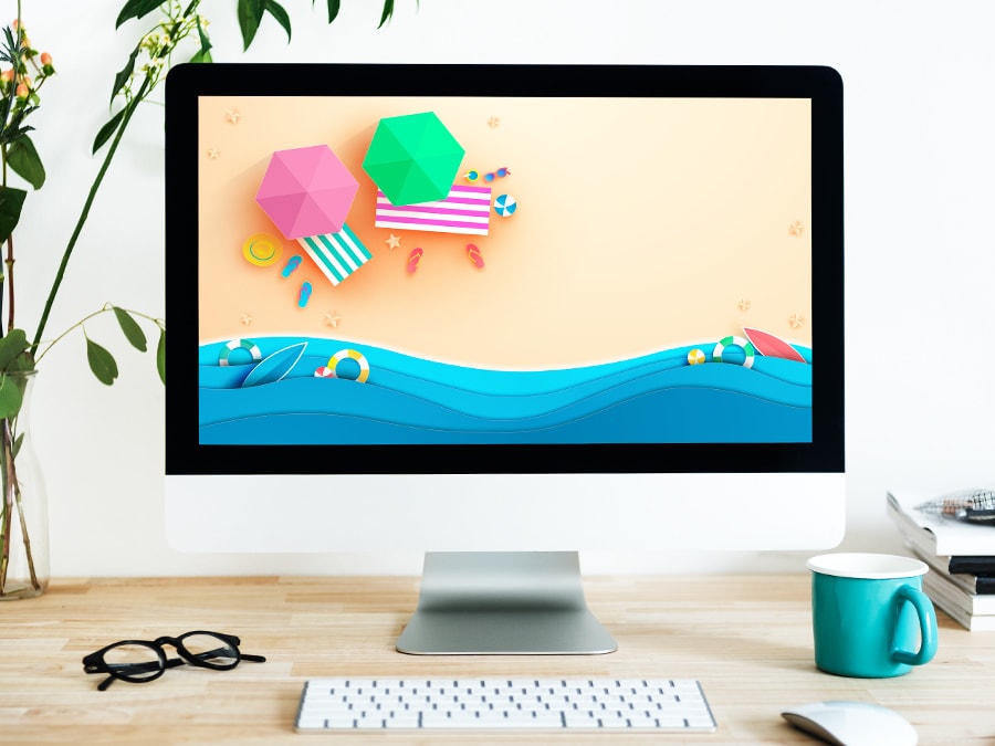 夏っぽいwebデザインについて