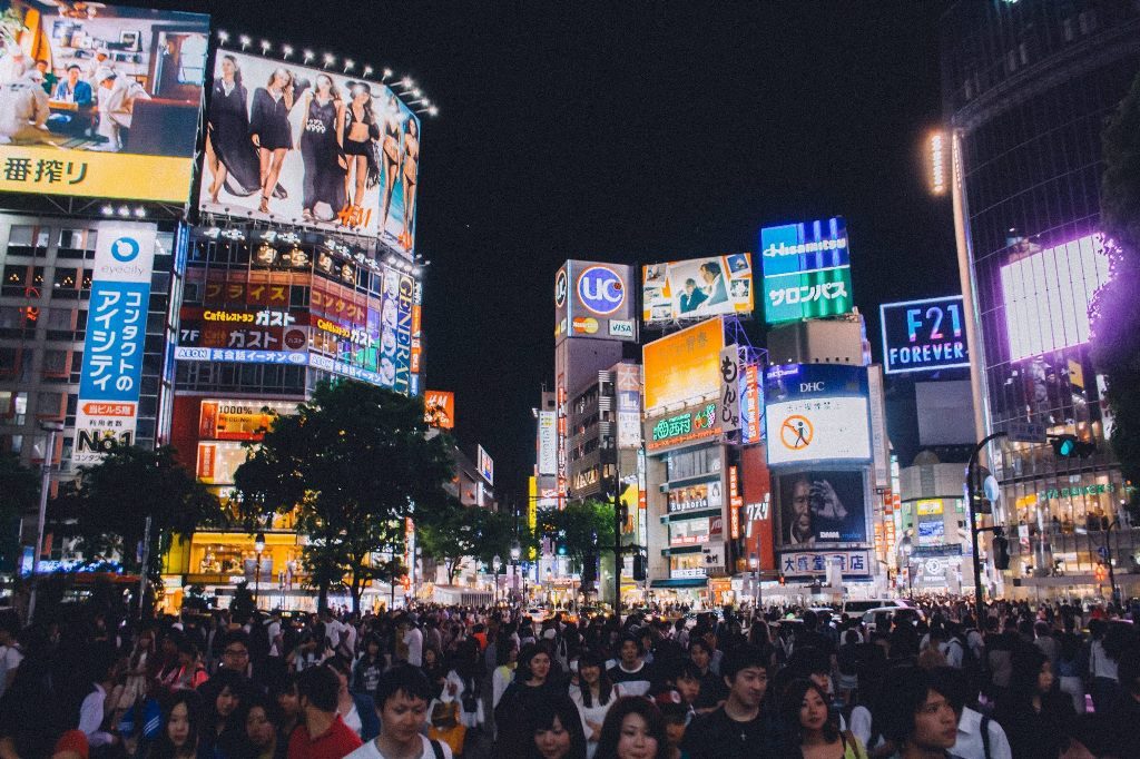 日本の街（渋谷）