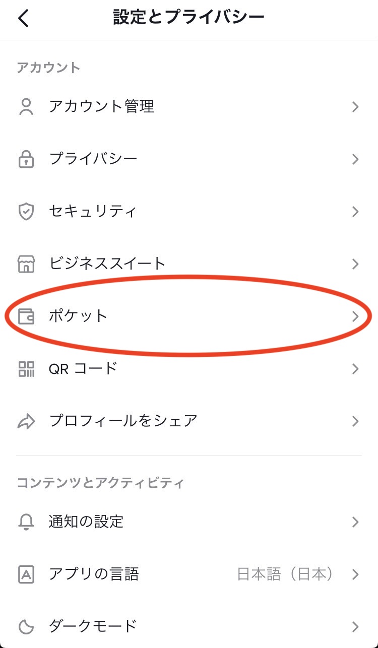 TikTokの設定とプライバシー