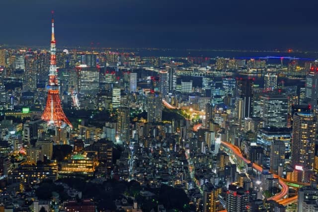 東京の夜景