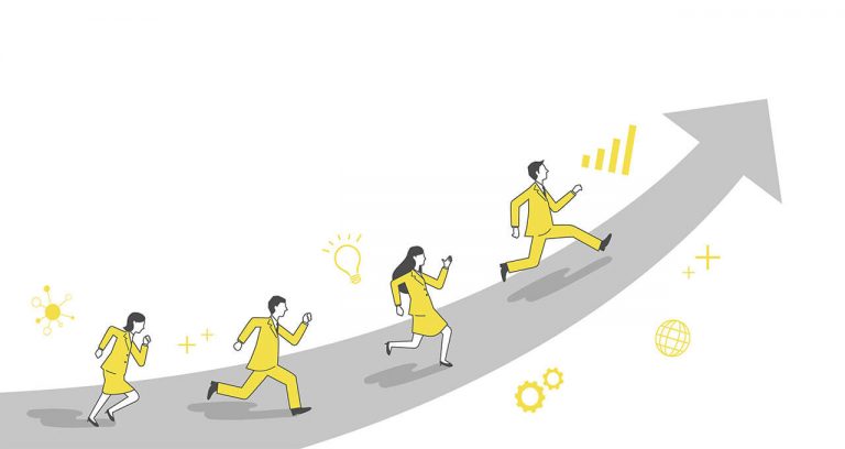 SEO対策は正しい手順で着実に積み上げるイメージ