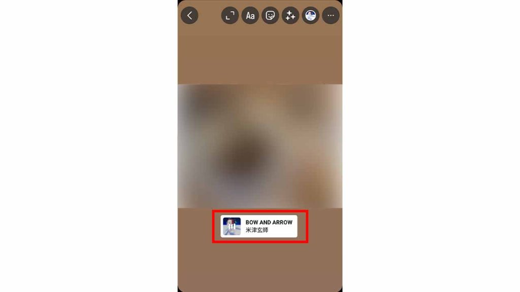 Instagram(インスタグラム)のストーリーに音楽を付けるには音楽スタンプを利用する