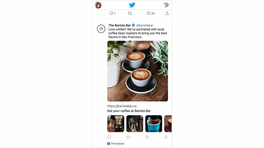 X(Twitter)広告運用のクリエイティブ種類「コレクション広告」