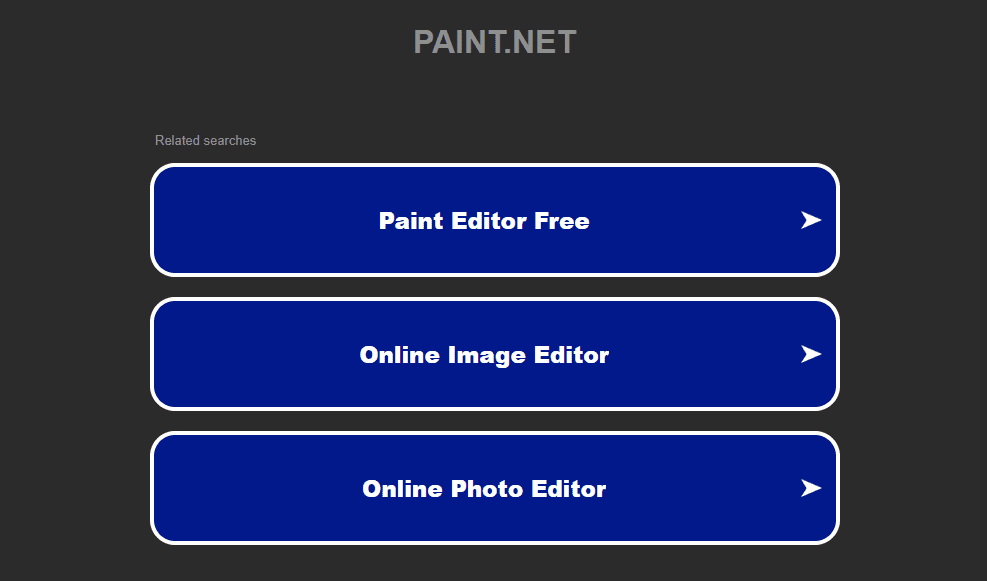Paint.NETのサイトトップ