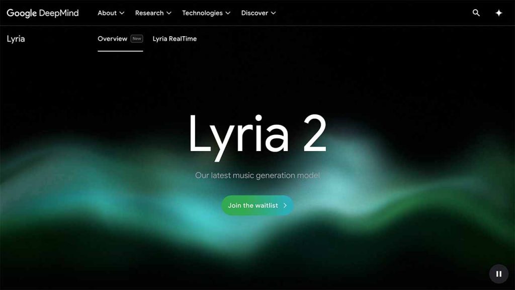 MusicFXのLyriaモデルとはの画像