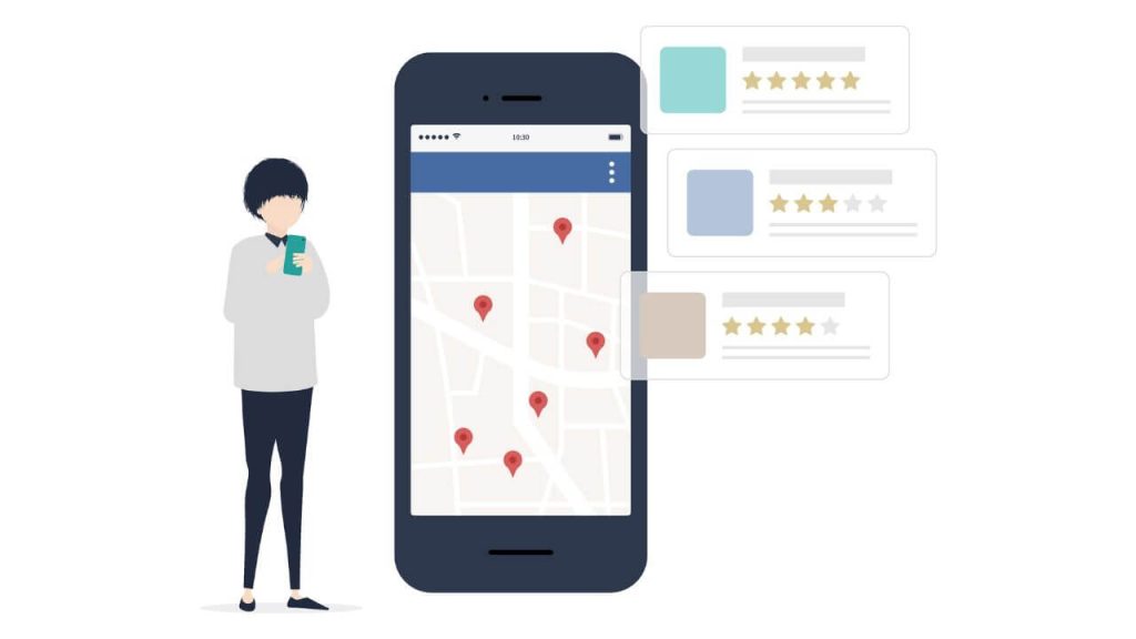 ローカル検索とは？位置情報で「今すぐ客」へアプローチの画像