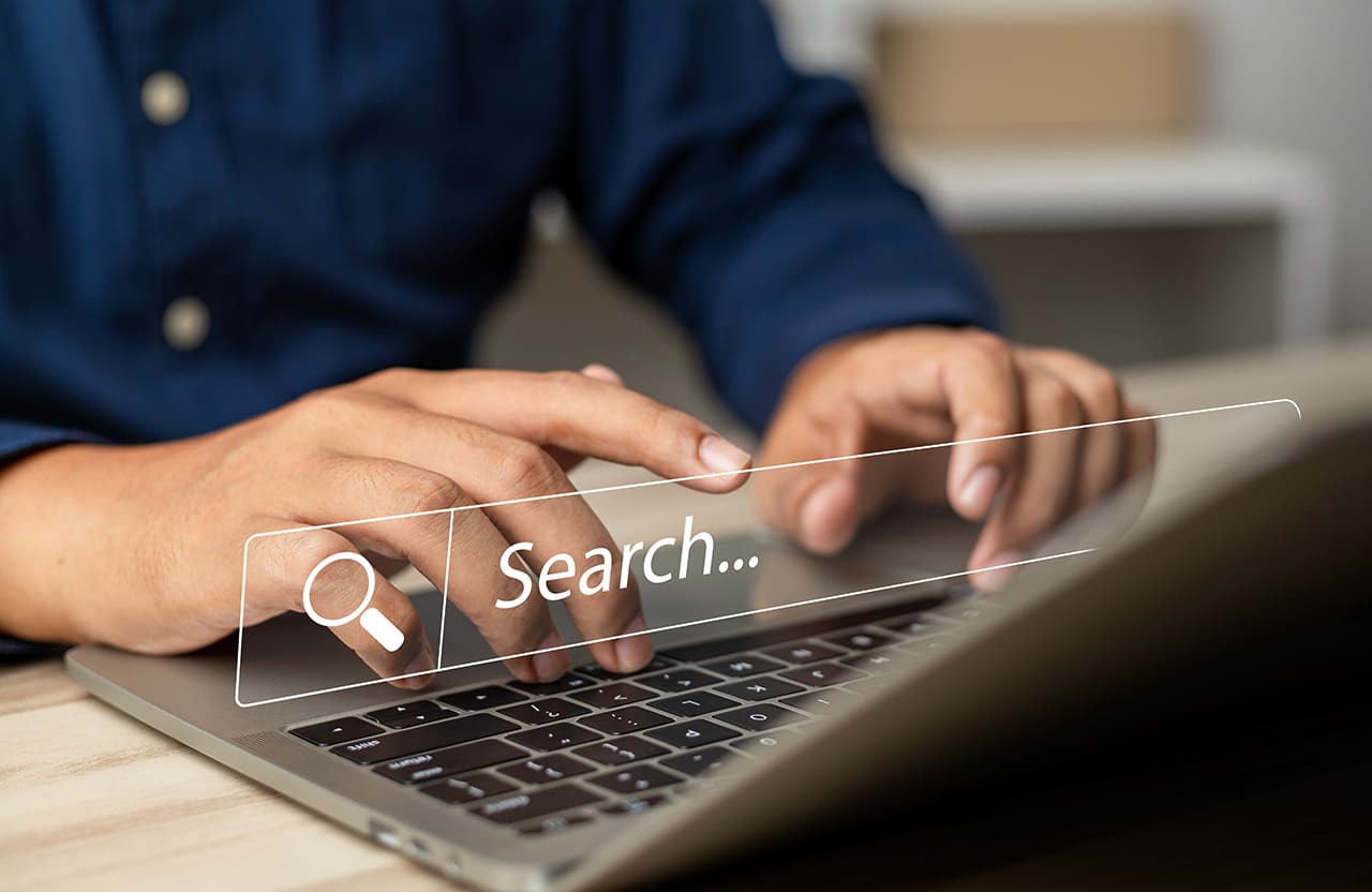 リスティング広告の種類を媒体別に分類するイメージ