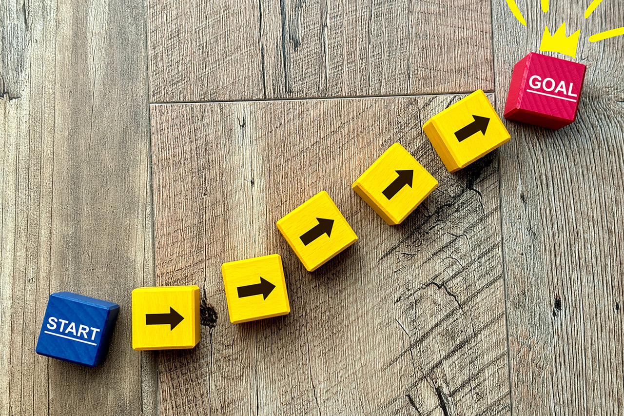 月5万円運用を成功させるロードマップのイメージ