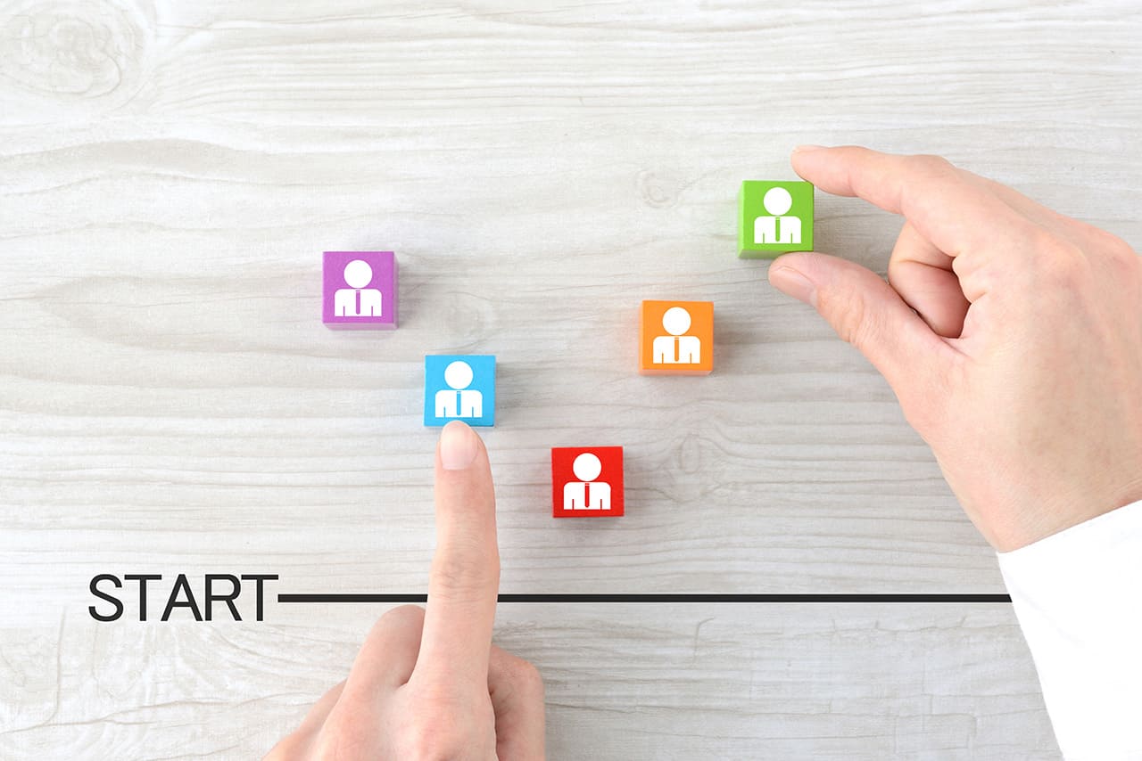 展示会マーケティングを成功させるステップのイメージ